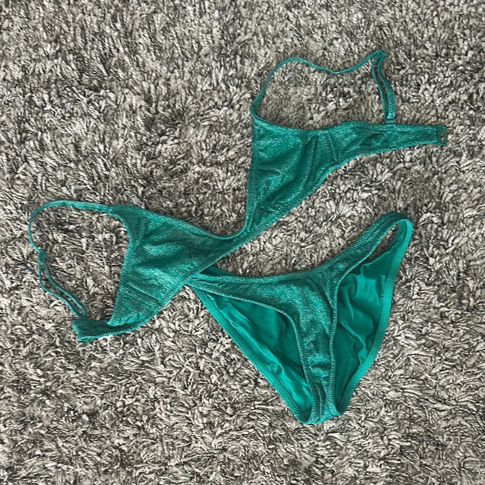 Triangl- Maia Green Sparkle